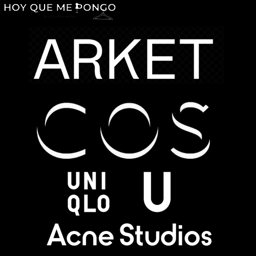 Comparación entre COS, Acne Studios, Arket y Uniqlo U